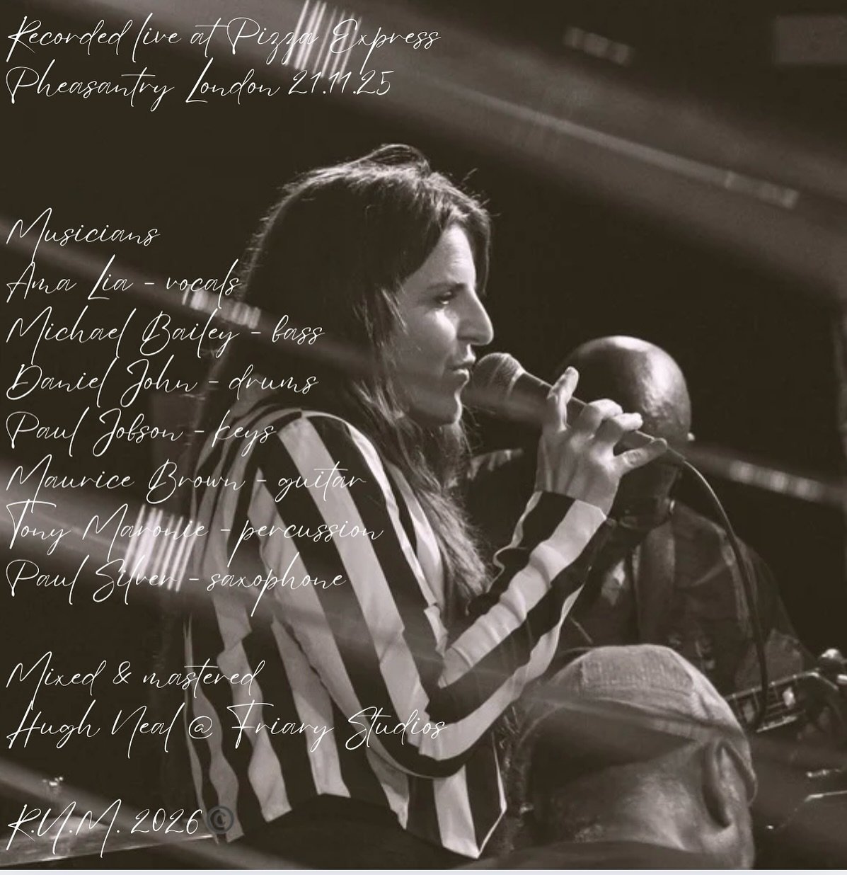 21.11.25
@pizzaexpress 

We are buzzed to be recording our next show for a live vinyl release! 

Artwork is coming together. 
What you think?

Limited seats to be part of the audience 
#ticketsinbio