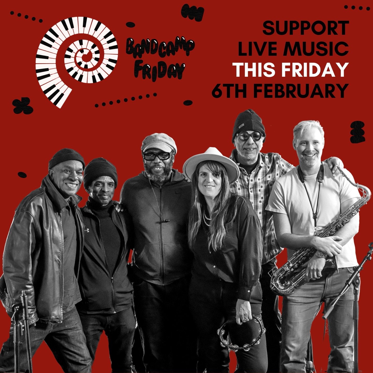 Today ‼️

#bandcampfriday 

The best day to buy music from your favourite artists.
As fees are waived with more profits to the creators.
Head to our Bandcamp link in bio.
Big love in advance.
🫶🏾🫶🏿🫶🏽

#realmusic #realmusician #realproducers