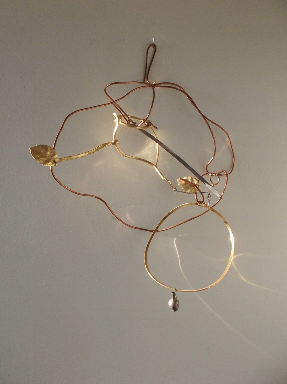  2018   copper wire, jewelry parts 