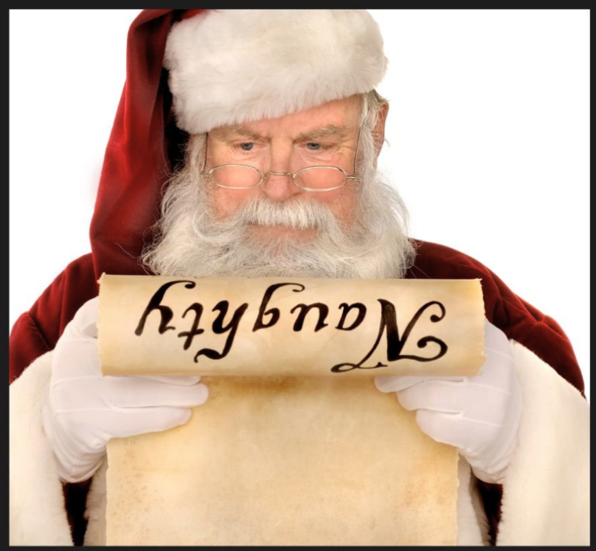 Santa's Naughty List 2025