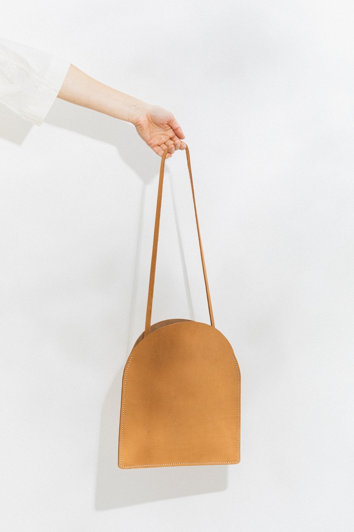 ARC - sustainable ethically leather hand bag