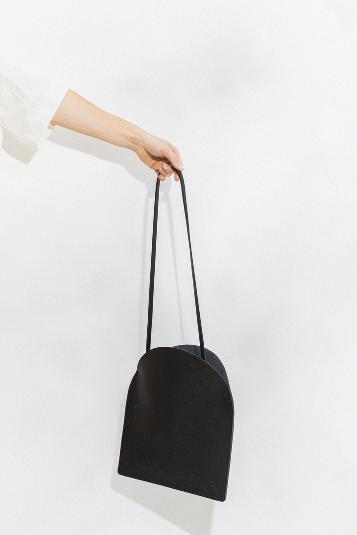 ARC - sustainable ethically leather hand bag