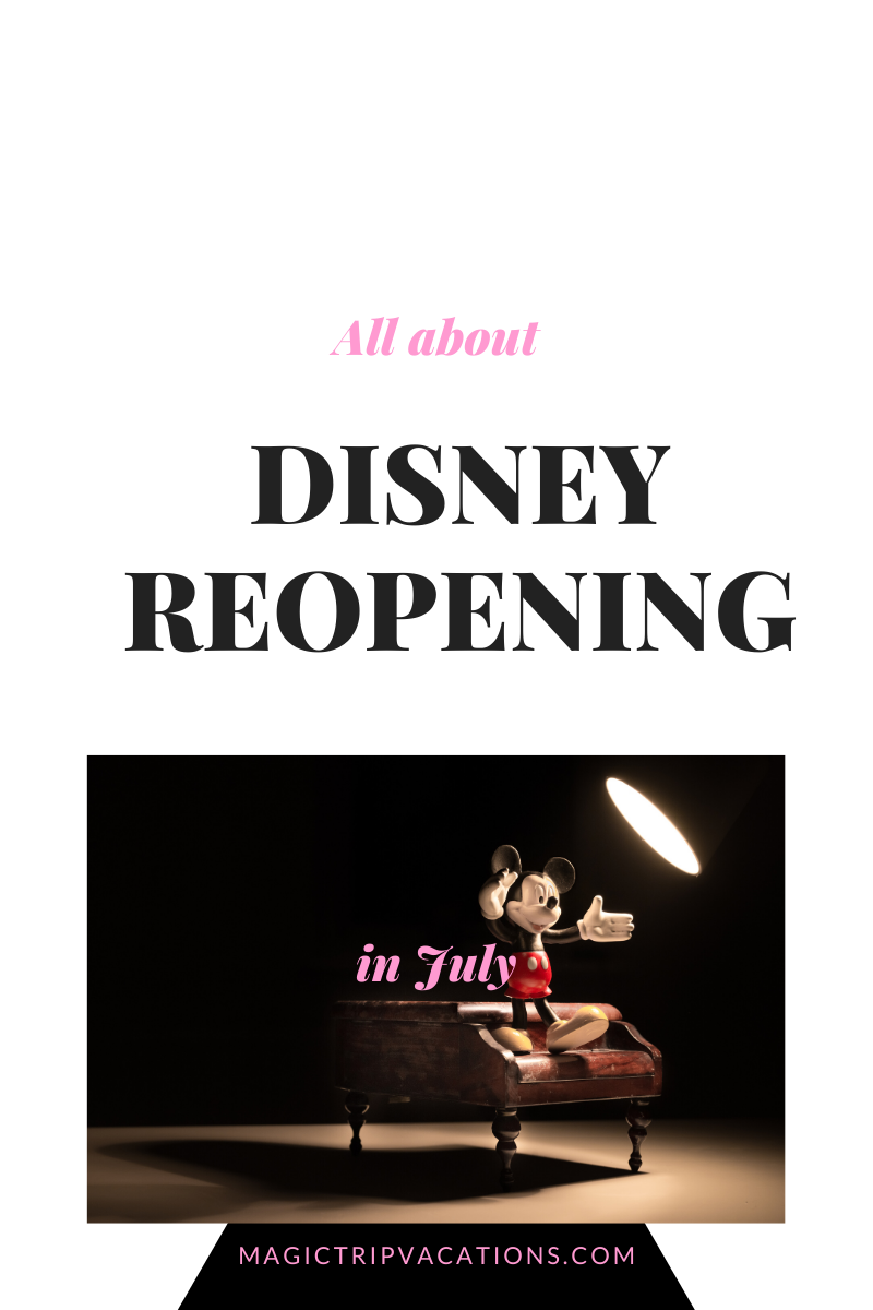 Walt Disney World to Start Phased Re-Opening on July 11