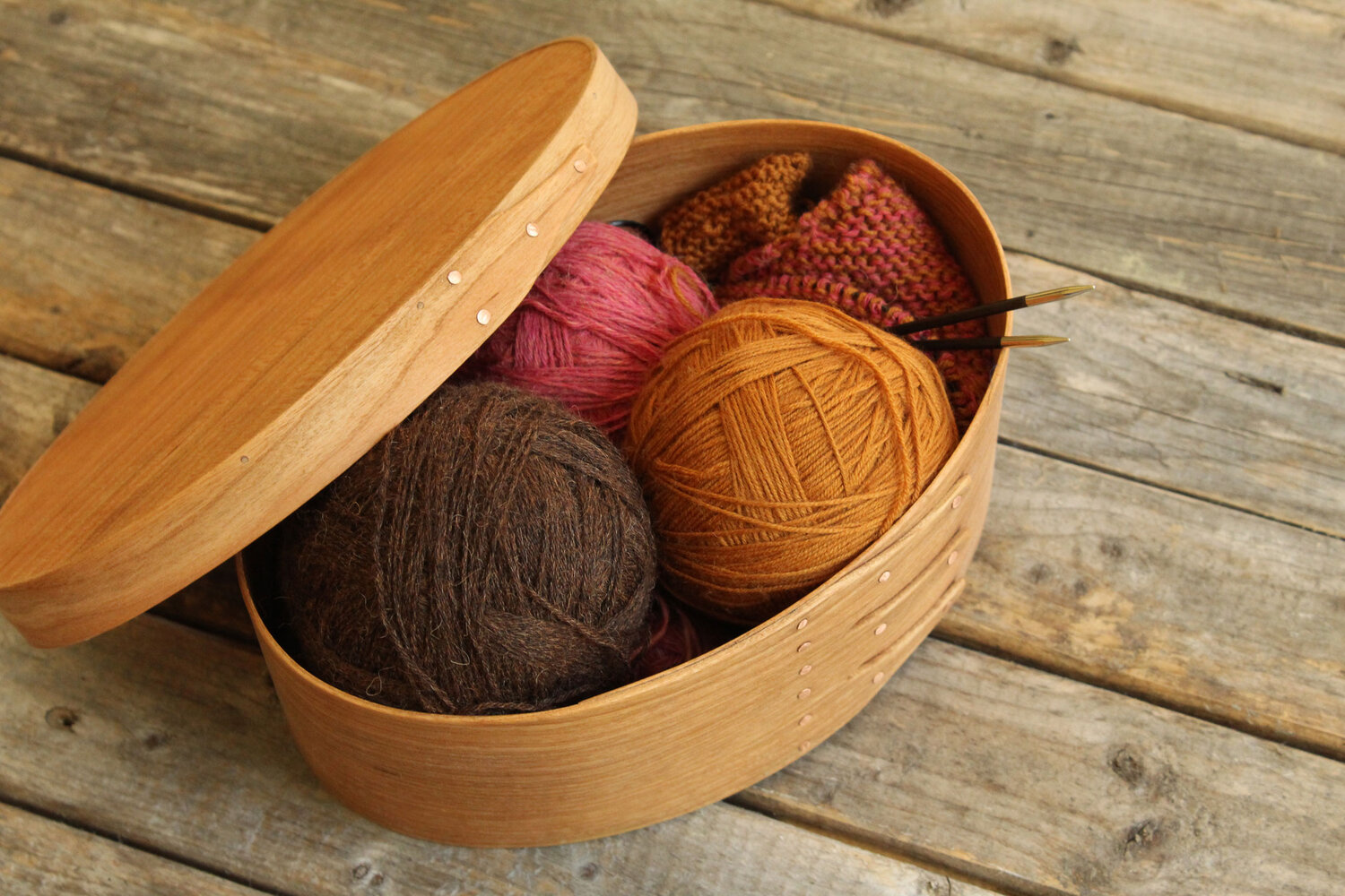 Wooden Boxes - The Woolen Needle