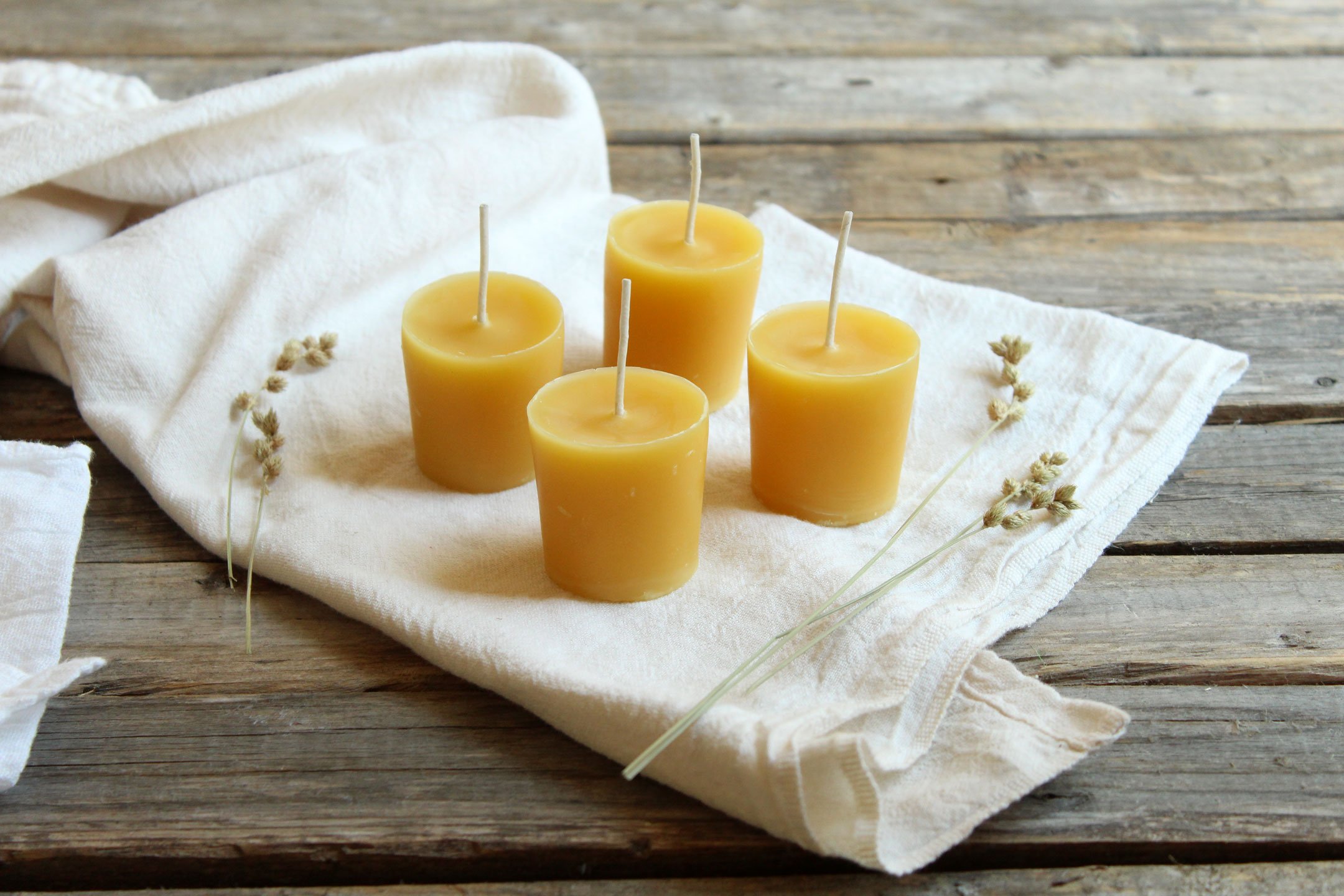 Pure Beeswax Candles