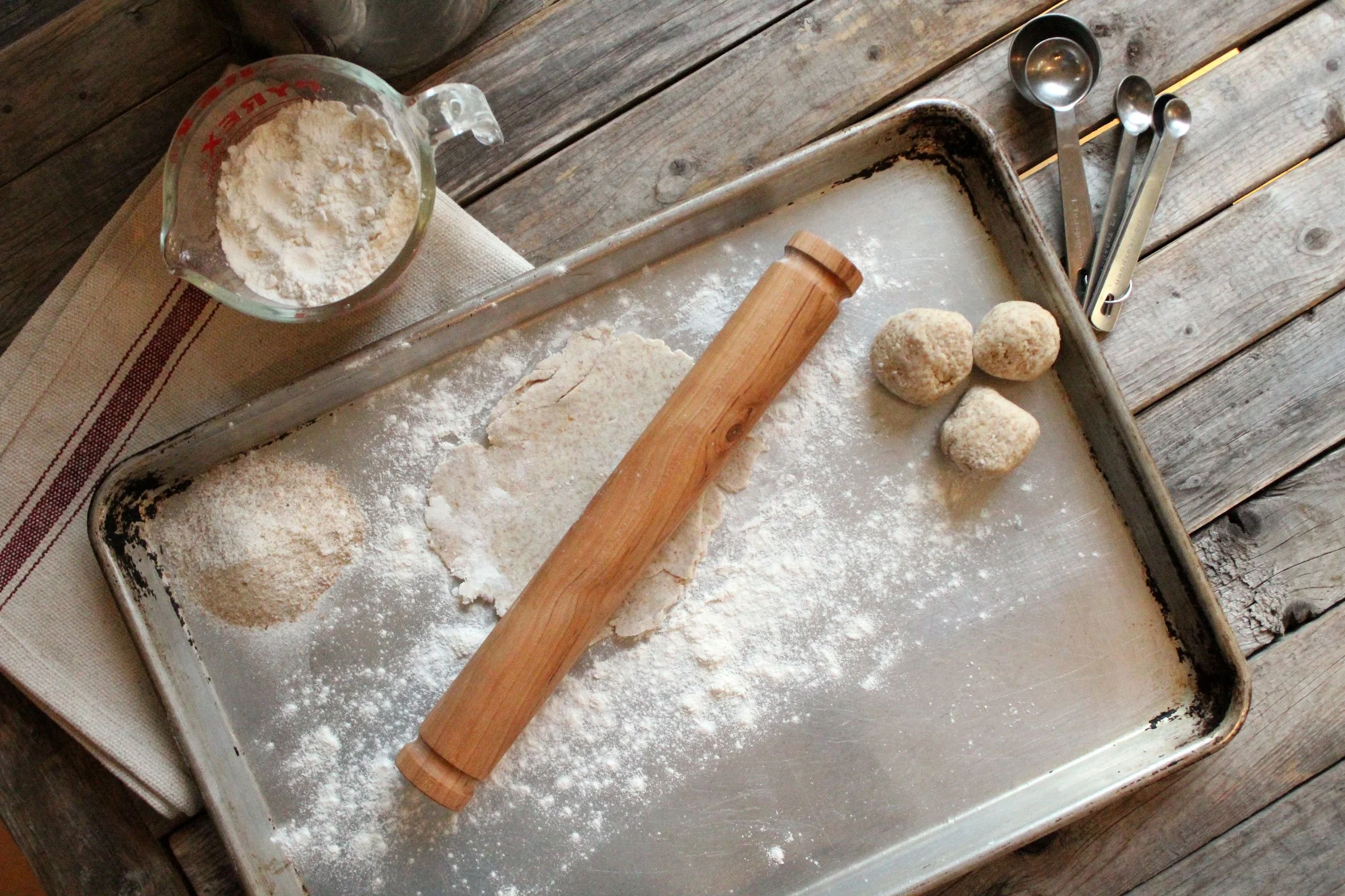 Tortilla Rolling Pin in Cherry Made to Order — nest handmade