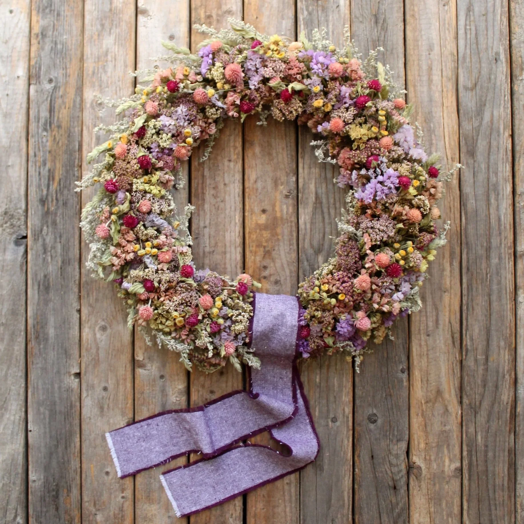 Dried Floral Wreaths