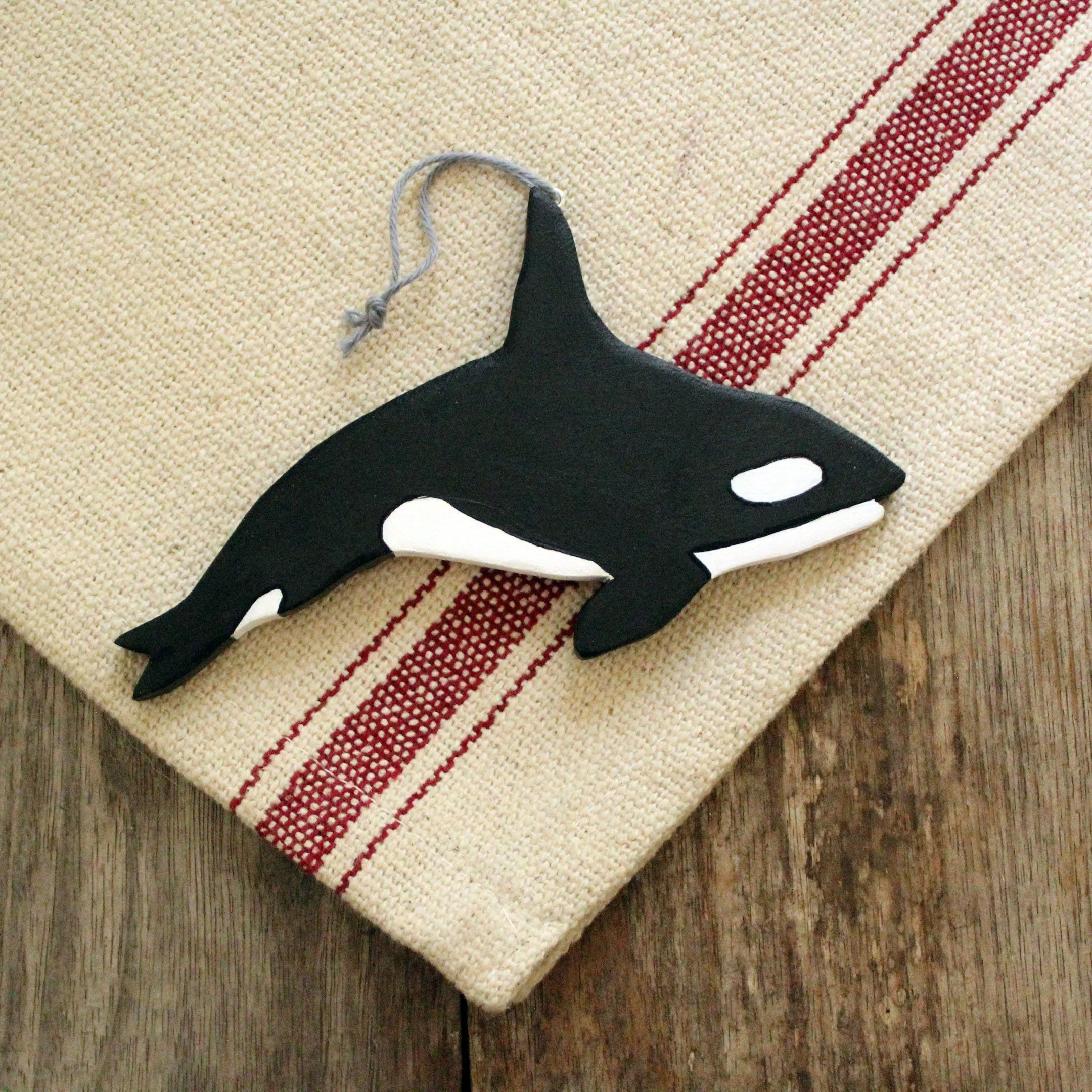 Orca Ornament