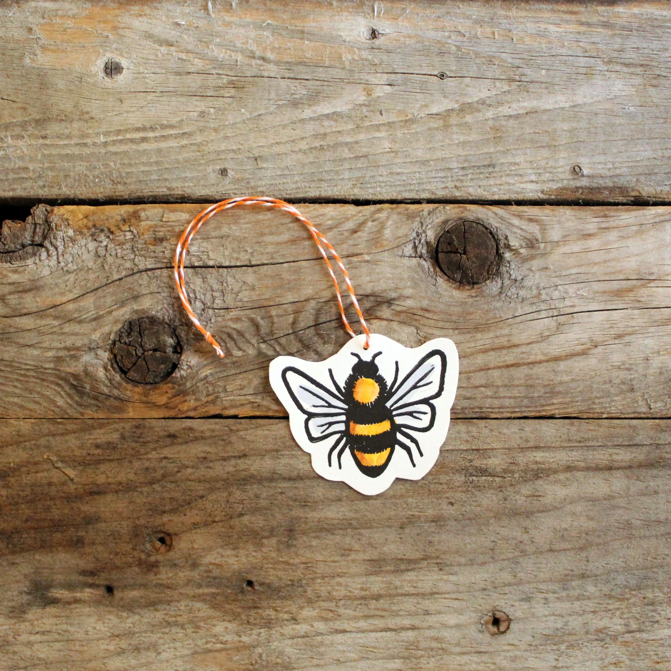 Bee Paper Ornament