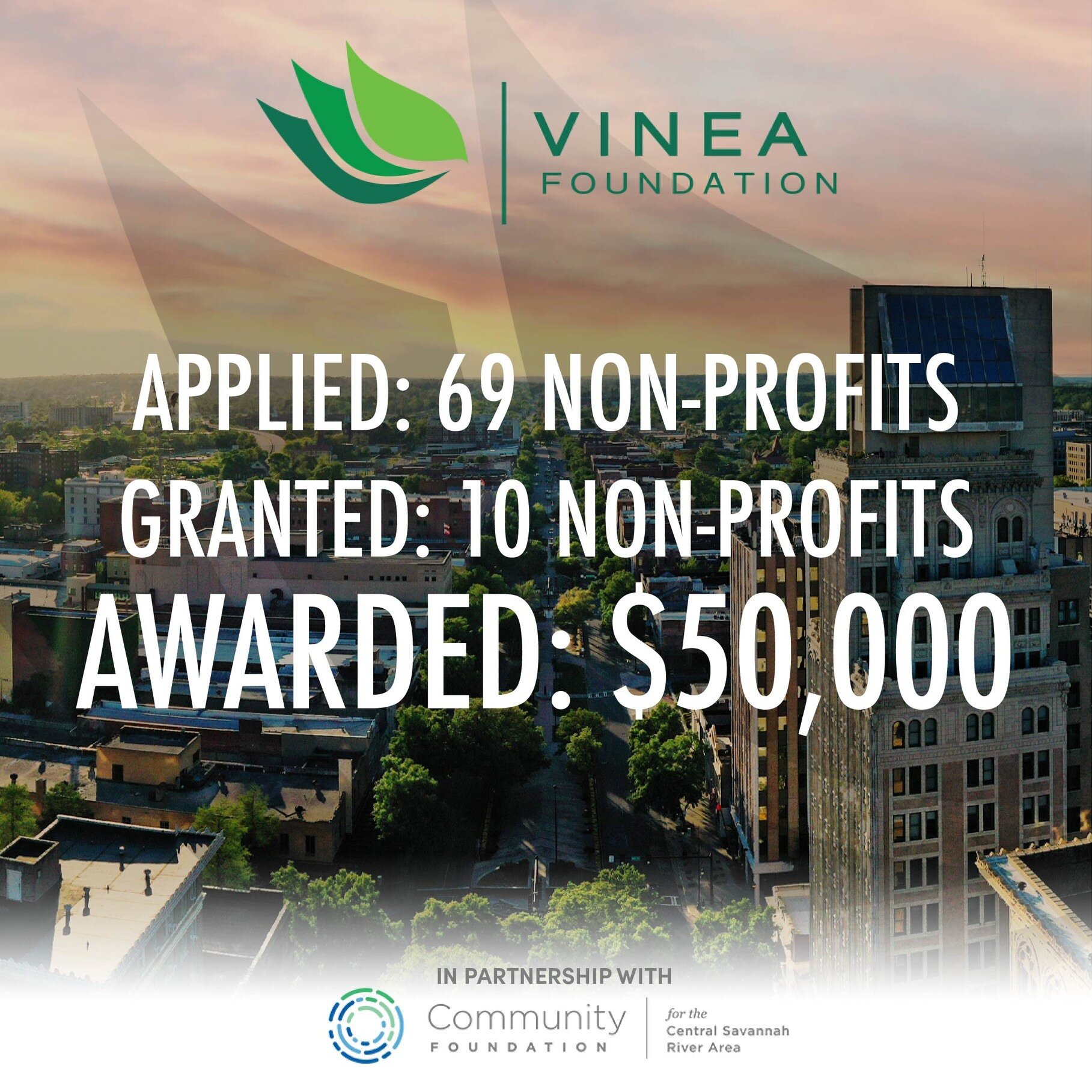 ➡️Swipe to see the 10 non-profits in the CSRA who were awarded grants in our Fall 2023 window! 

We had 69 applications come in, 10 non-profits were selected, and $50,000 was awarded.  There are so, so many truly wonderful non-profits doing work to i