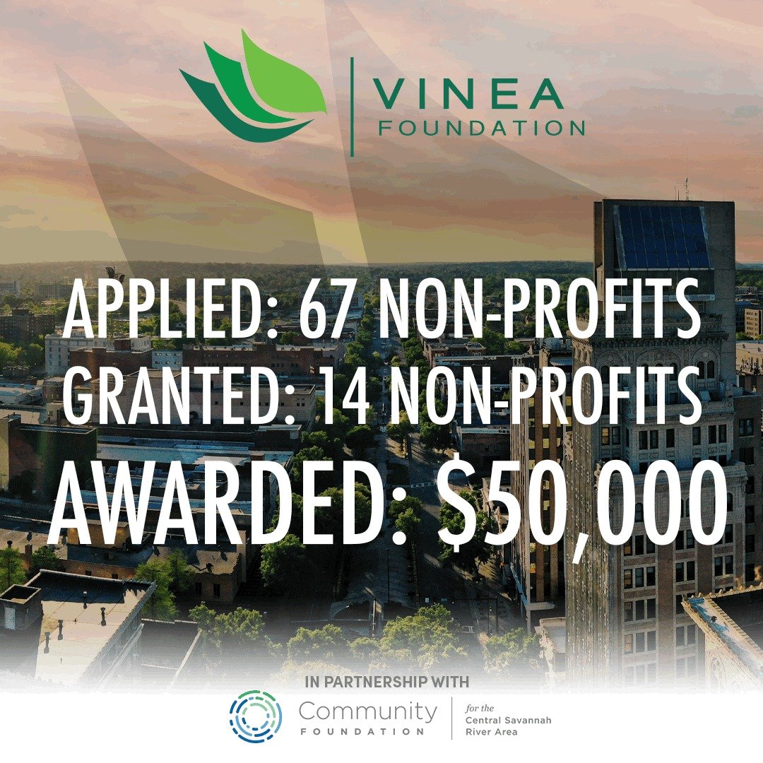 SPRING 2024 GRANT RECIPIENTS! 

Thank you to each of the wonderful CSRA non-profits who applied!  We are certainly blessed to have you all doing such impactful work in our community.

Please take a look at the 14 non-profits that were selected during