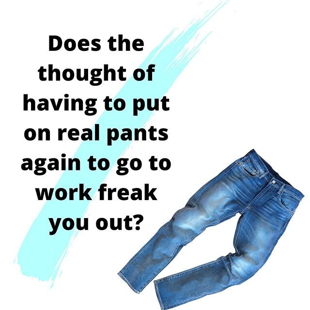 Hands up if you don&rsquo;t even want to think about putting on a pair of pants with a button and a zipper 🙌🏼
.
Do you feel like Coronavirus quarantine has just set you back from getting that summer body you wanted?
.
Have you been living in sweatp