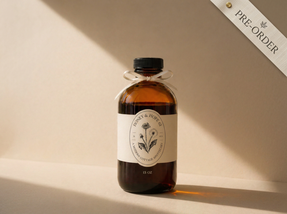 *FALL 2026 NOW ACCEPTING PRE ORDERS* Organic Elderberry Syrup w/ Seasonal Allergy Support