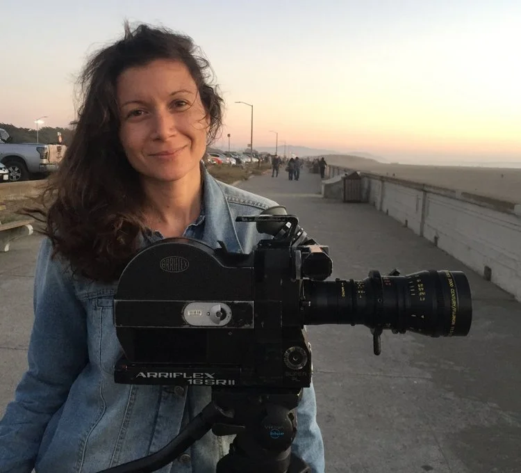 Portrait of Tijana Petrović with camera