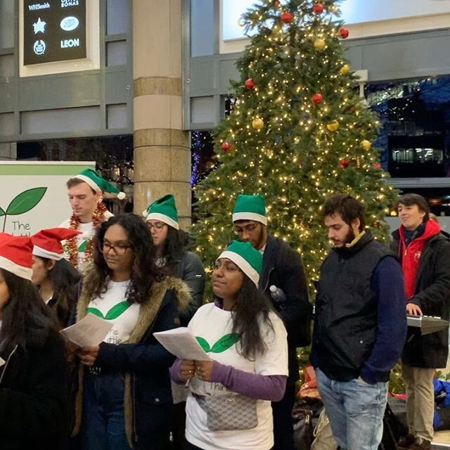 Our sensational volunteers got into the festive spirit with a successful day of carol singing at Hammersmith Broadway! #fundraising #madeittobroadway #thelittlethings #improvinghealthcare