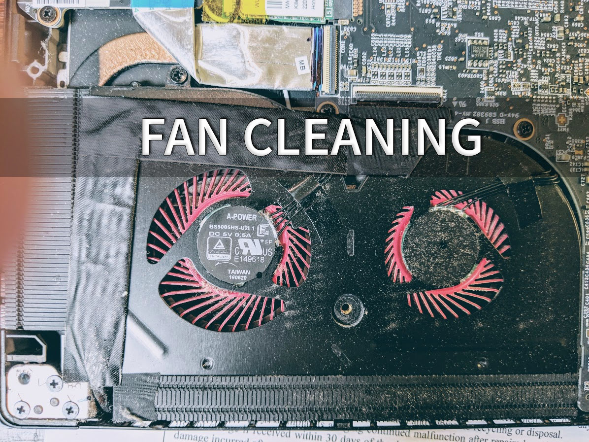 Fan and Heatsink Cleaning
