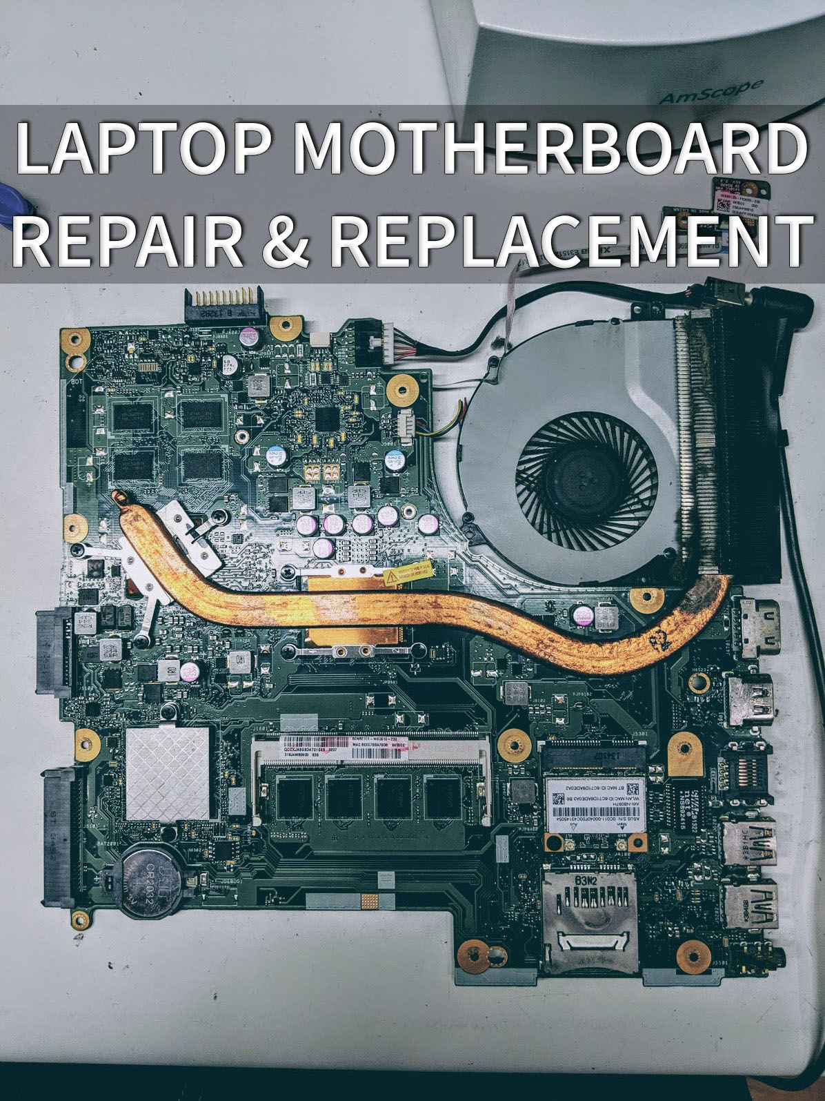 Laptop Motherboard Repair &amp; Replacement
