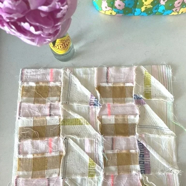 Sewing with reclaimed fabrics
