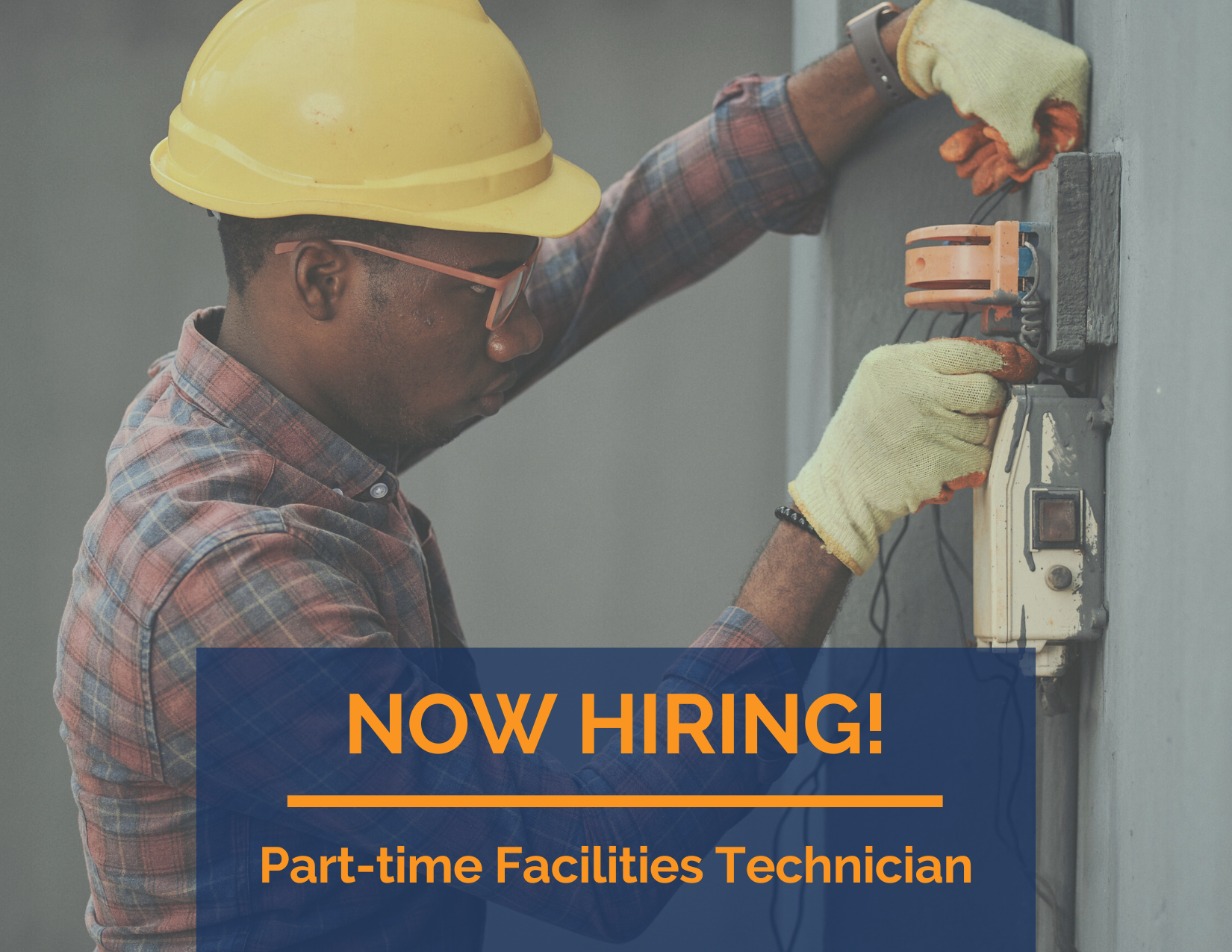 Now Hiring: Part-Time Facilities Technician