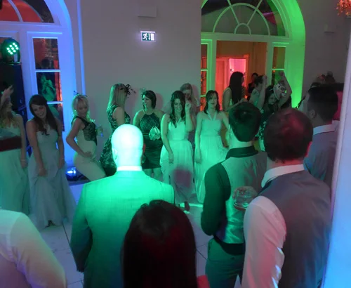 All the guests were blown away...