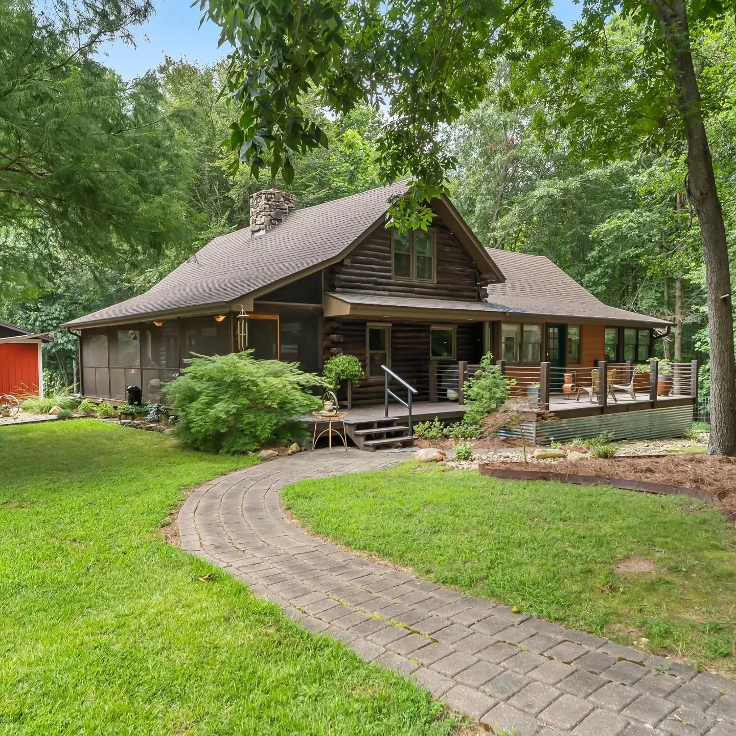 This is how we do Western North Carolina 🌞

2255 Sophia Street ▪︎ 4.95 acres ▪︎ 3BR, 2.5BA ▪︎ outbuildings ▪︎ Connelly Springs NC ▪︎ link in bio 

#logcabin 
#wncrealestate 
#liveinthewoods 
#burkecountync 
#828isgreat 
#discoverburkecounty 
#logcab