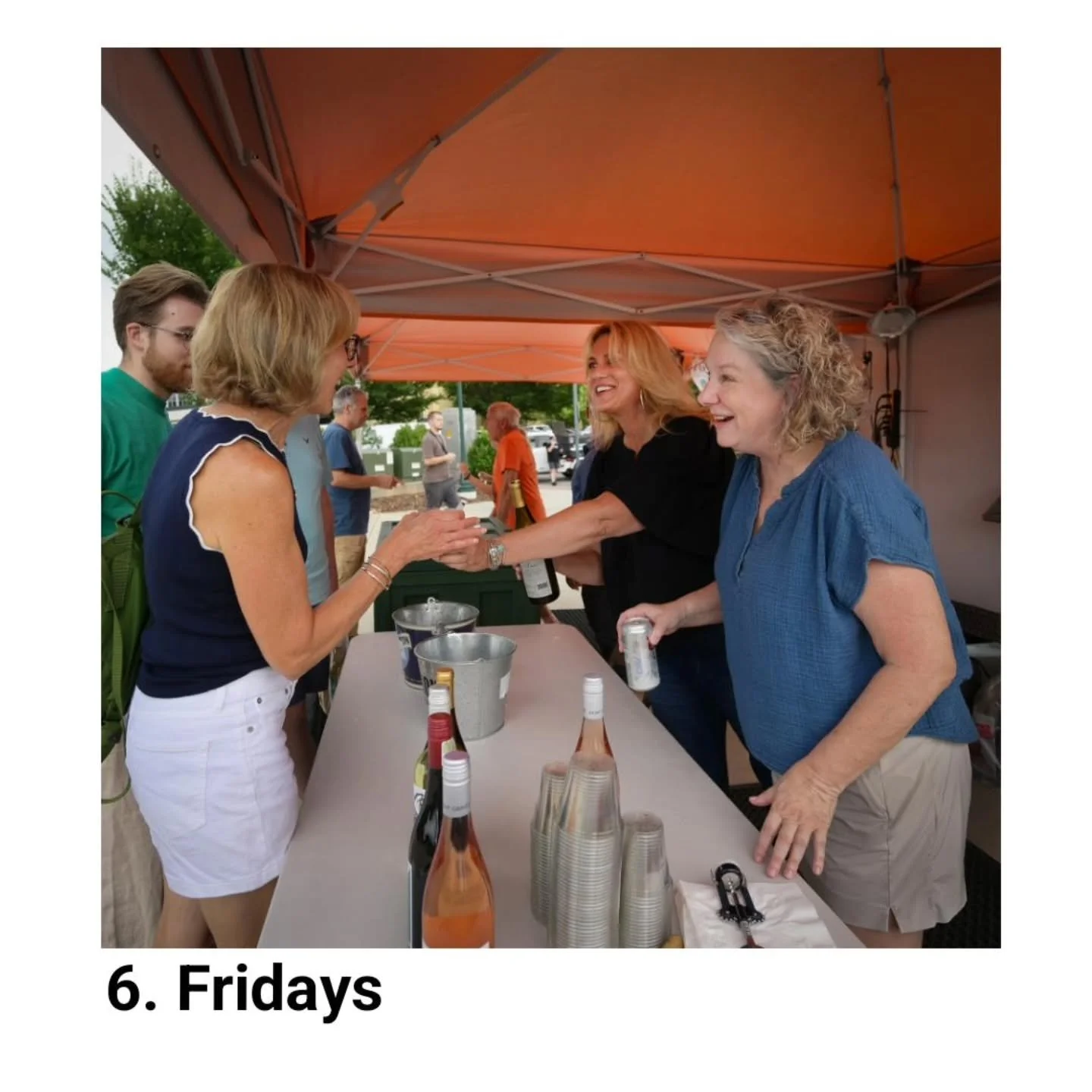 15 YEARS. 2 WOMEN. 𝐴𝑛𝑑 𝑎 𝑊ℎ𝑜𝑙𝑒 𝐿𝑜𝑡𝑡𝑎 F-WORDS.

A little about who we are, what we do, and life. Follow Along and Find Out 😁

6. Fridays: Slinging beer. Pouring wine. Cheering on downtown Morganton and making memories with our community 