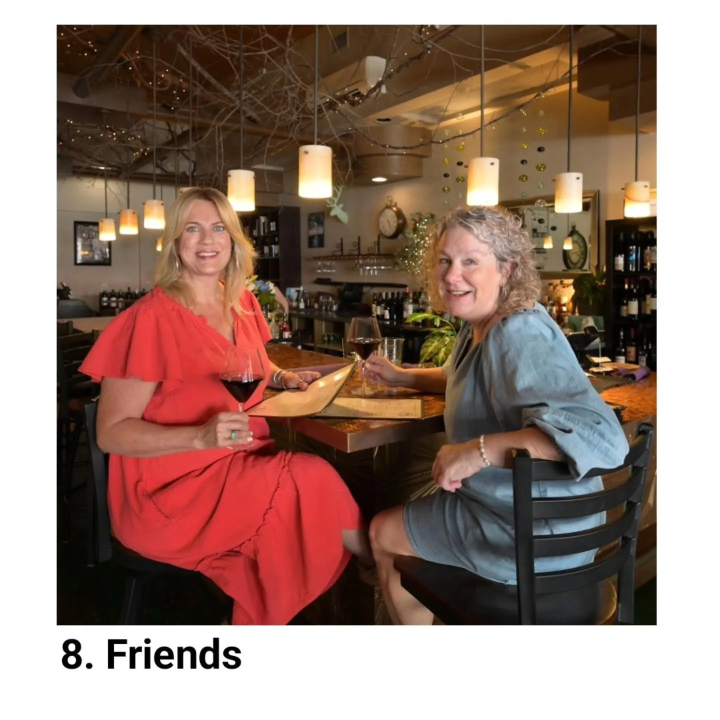15 YEARS. 2 WOMEN. 𝐴𝑛𝑑 𝑎 𝑊ℎ𝑜𝑙𝑒 𝐿𝑜𝑡𝑡𝑎 F-WORDS.

A little about who we are, what we do, and life. Follow Along and Find Out 😁

8. Friends: We take real estate seriously. We just don't think every conversation has to happen behind a desk ?