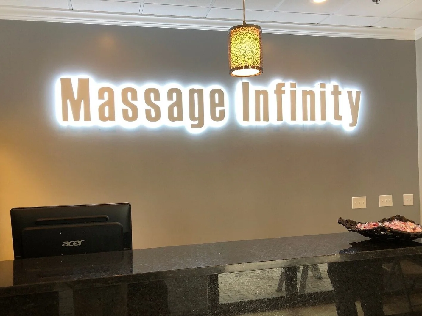 PVC backlight letters