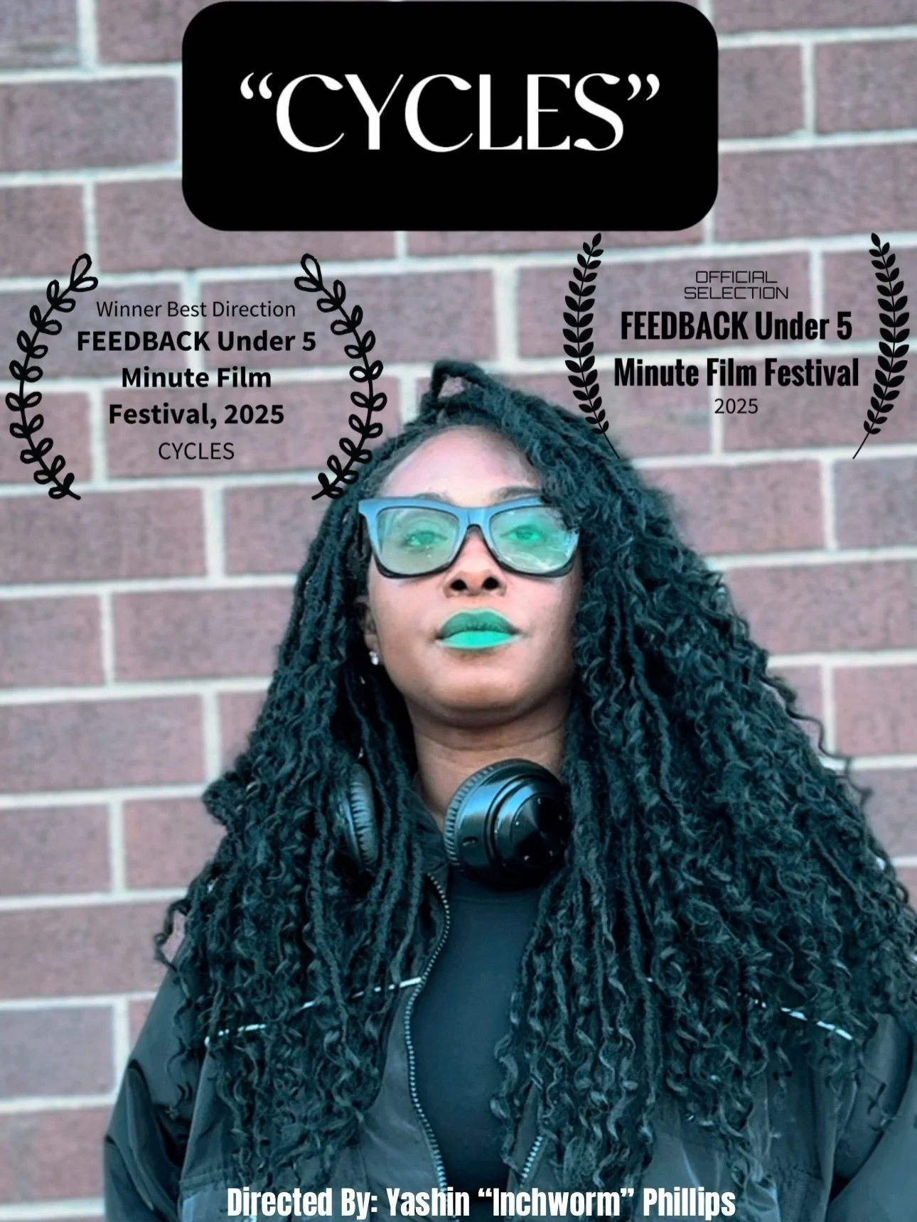 What a great way to close out my birthday (Even though I&rsquo;m still celebrating). 

&ldquo;CYCLES&rdquo; just won 🗣️ Best Direction at the @feedbackunder5 2025. 

My film. My vision. My healing. My voice. 🥺

After everything these past few days 
