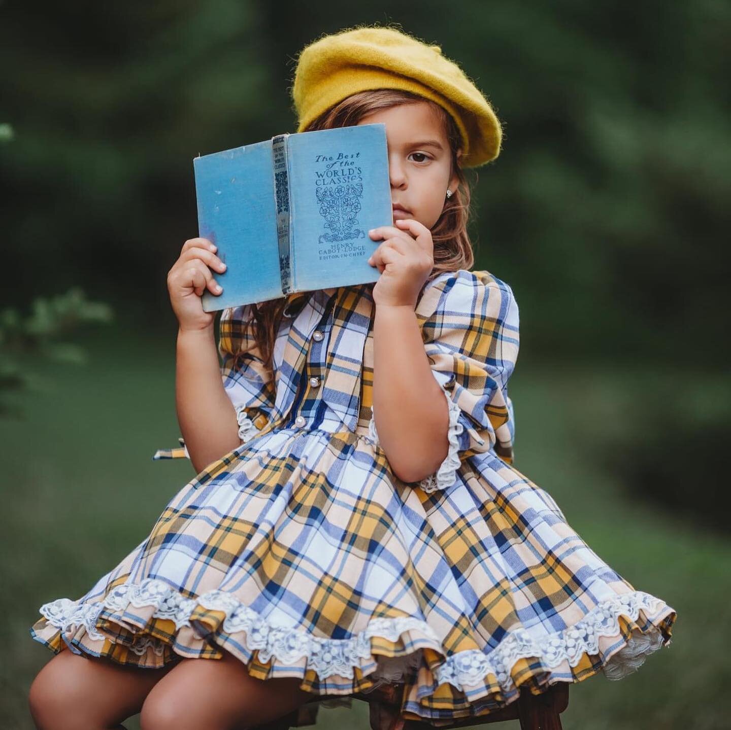 &ldquo;If you believe, you must be big,
in order to be tough,
Then you should get to know me,
I'll teach you other stuff.&rdquo;

The yellow hat inspired us to watch Madeline and it&rsquo;s our new favorite 💛