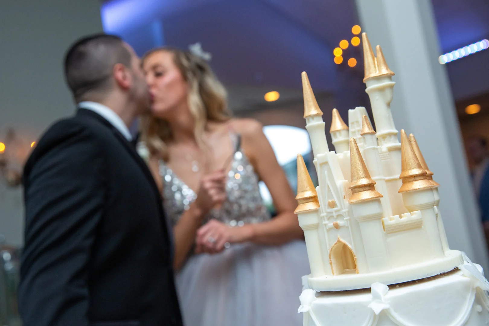 Elegant, Cinderella-themed wedding at Luzerne County Courthouse in Clarks Summit, PA