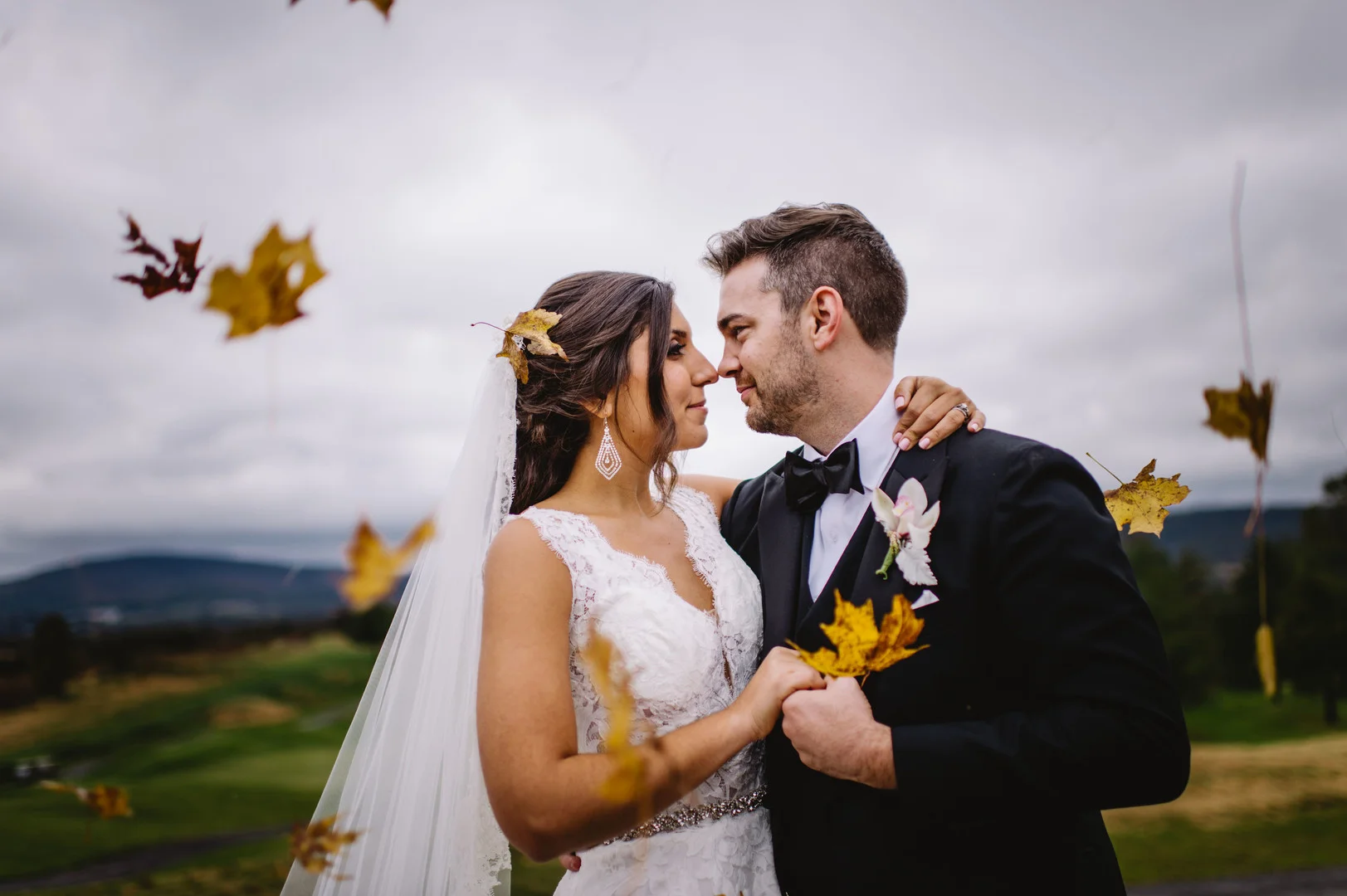 Elegant, country club wedding at Catoctin Hall at Musket Ridge in Myersville, MD