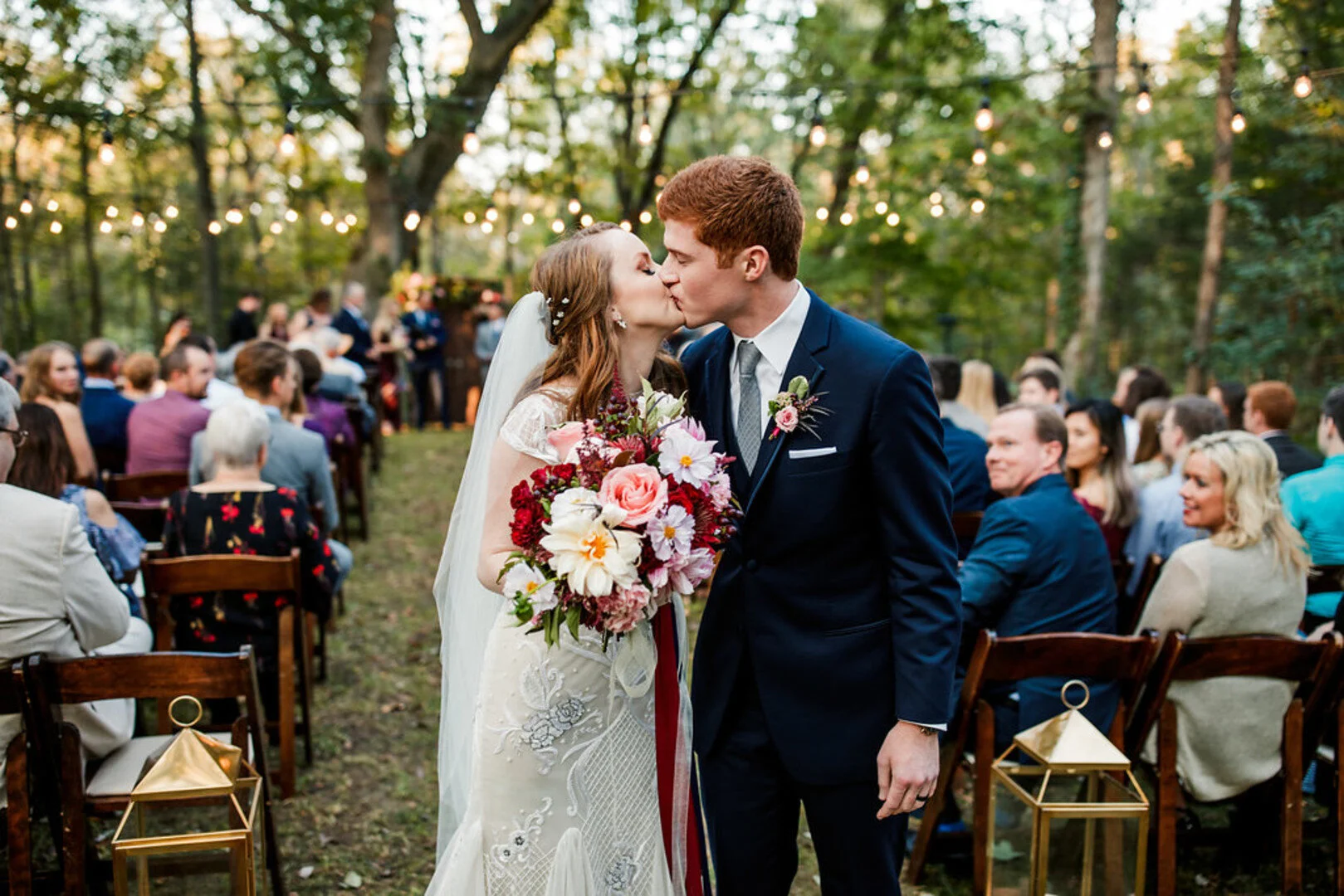 Garden, barn wedding at The Wren's Nest in Nashville, TN
