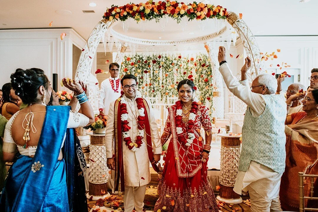 Indian, summer wedding at The Ritz Carlton in Cleveland, OH
