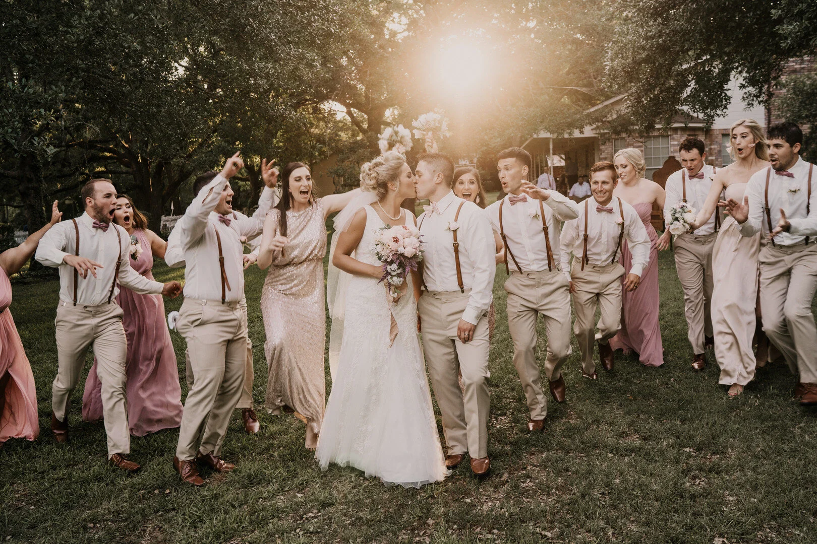 Elegant, country wedding at Wellborn Community Center in College Station, TX