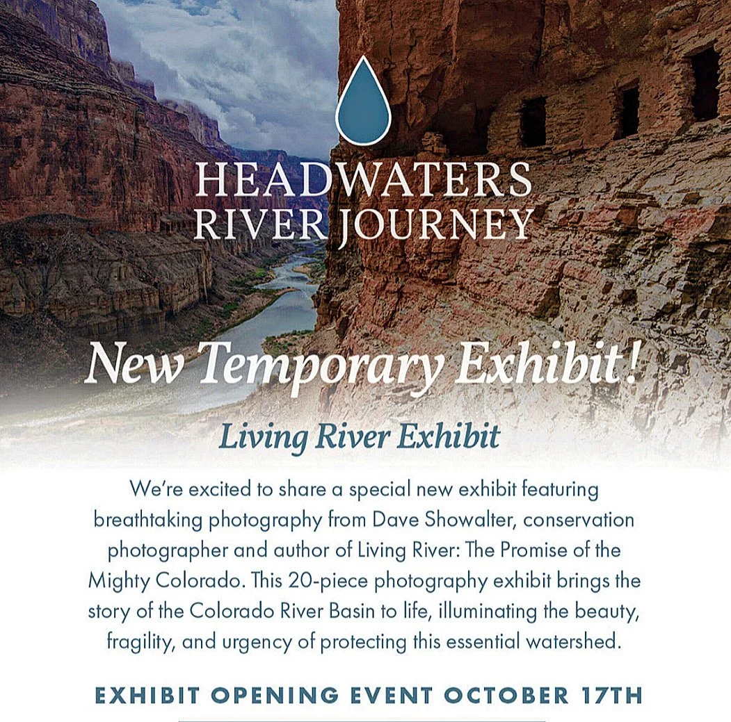 Living River Exhibit Launch at the Headwaters Center
