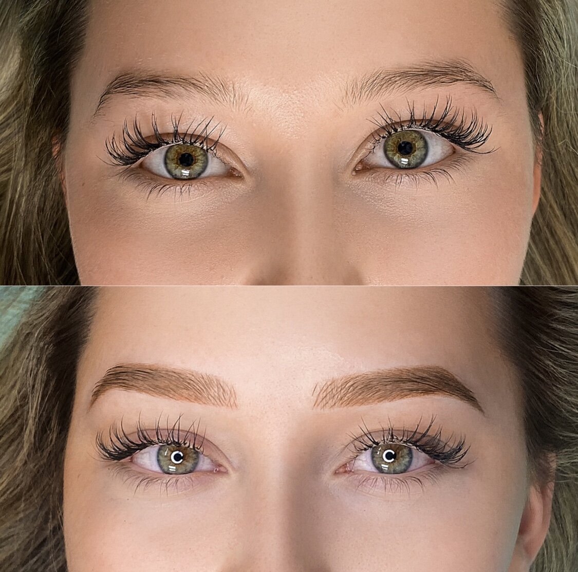 Combo (Combination) BrowsCombo Brows is the best of both worlds.It combines Ombré Powder shading with added hair strokes in the front, giving the appearance of full brows backed by powered makeup.Lasts up to 3 years.