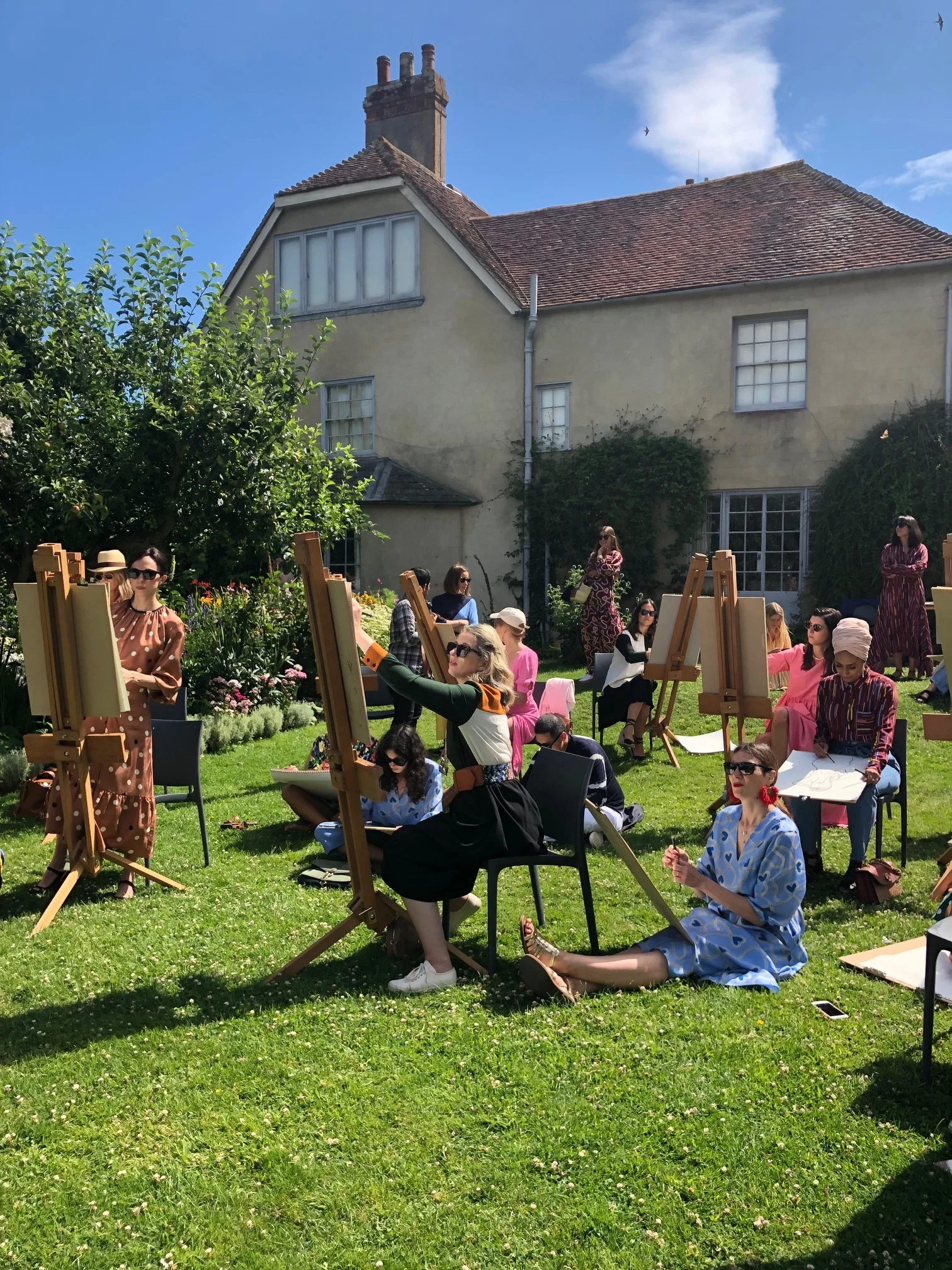 Life Drawing at Charleston House