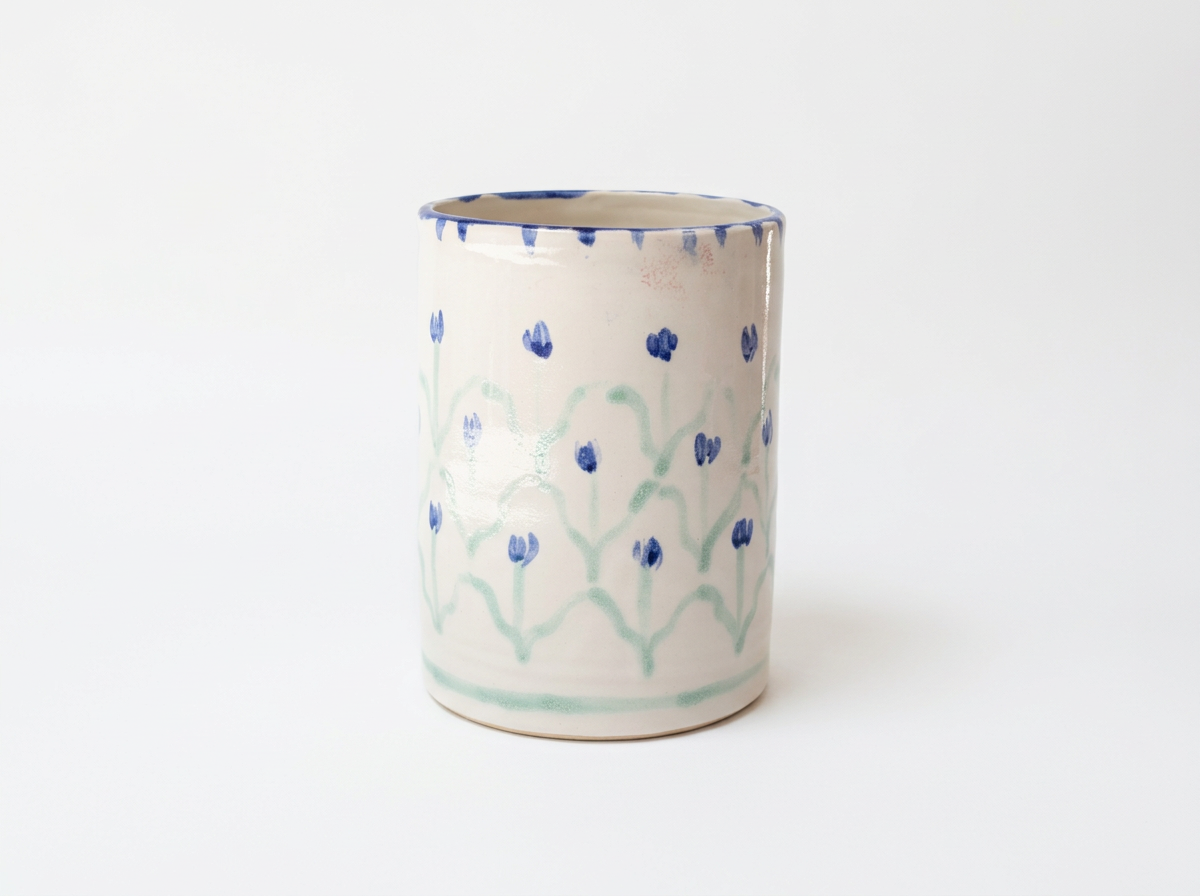Dancing Tulips Utensil Vase Three