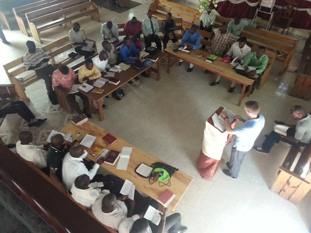 Haitian refugee-pastors are being equipped in Tijuana, Mexico!