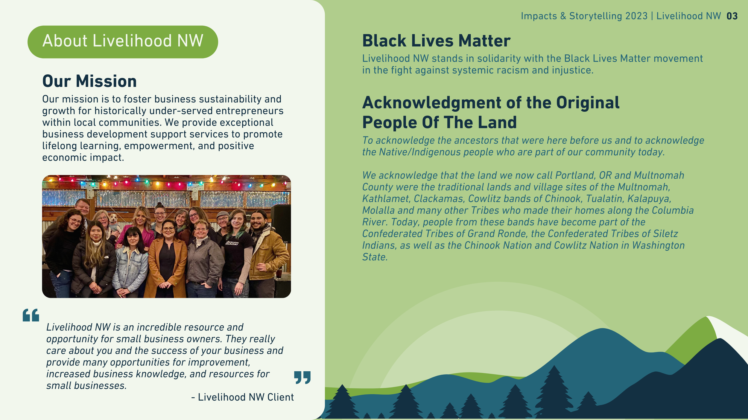   Black Lives Matter  |  Land Acknowledgment  |  Anti-Racism Statement  