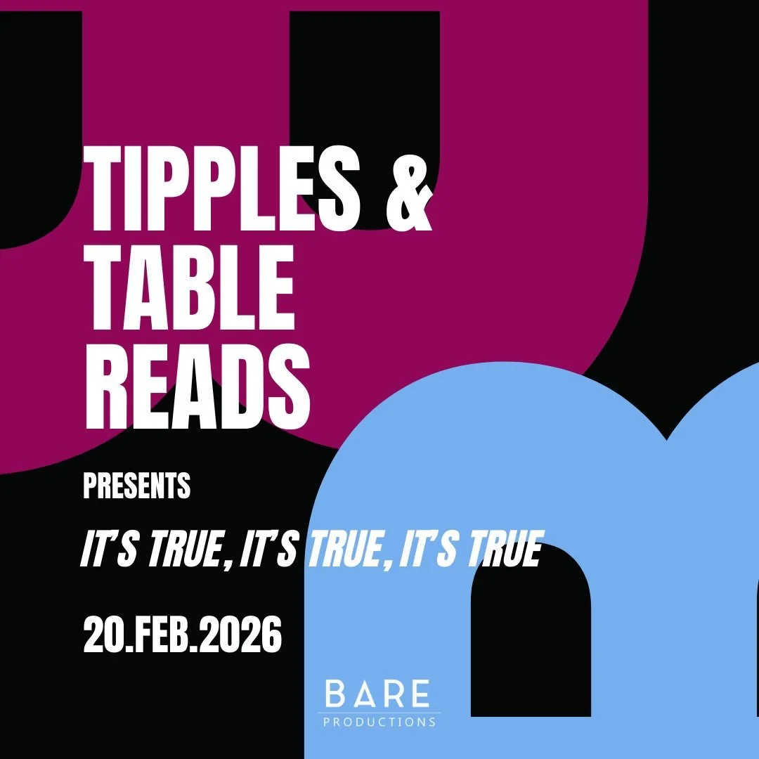 The first Tipples &amp; Table Reads event is in the diary! 

Our new, relaxed, straight theatre event series launches on Feb 20th @ 7pm with our first Table Read - a presentation of Breach Theatre&rsquo;s &ldquo;It&rsquo;s True, It&rsquo;s True, It&r