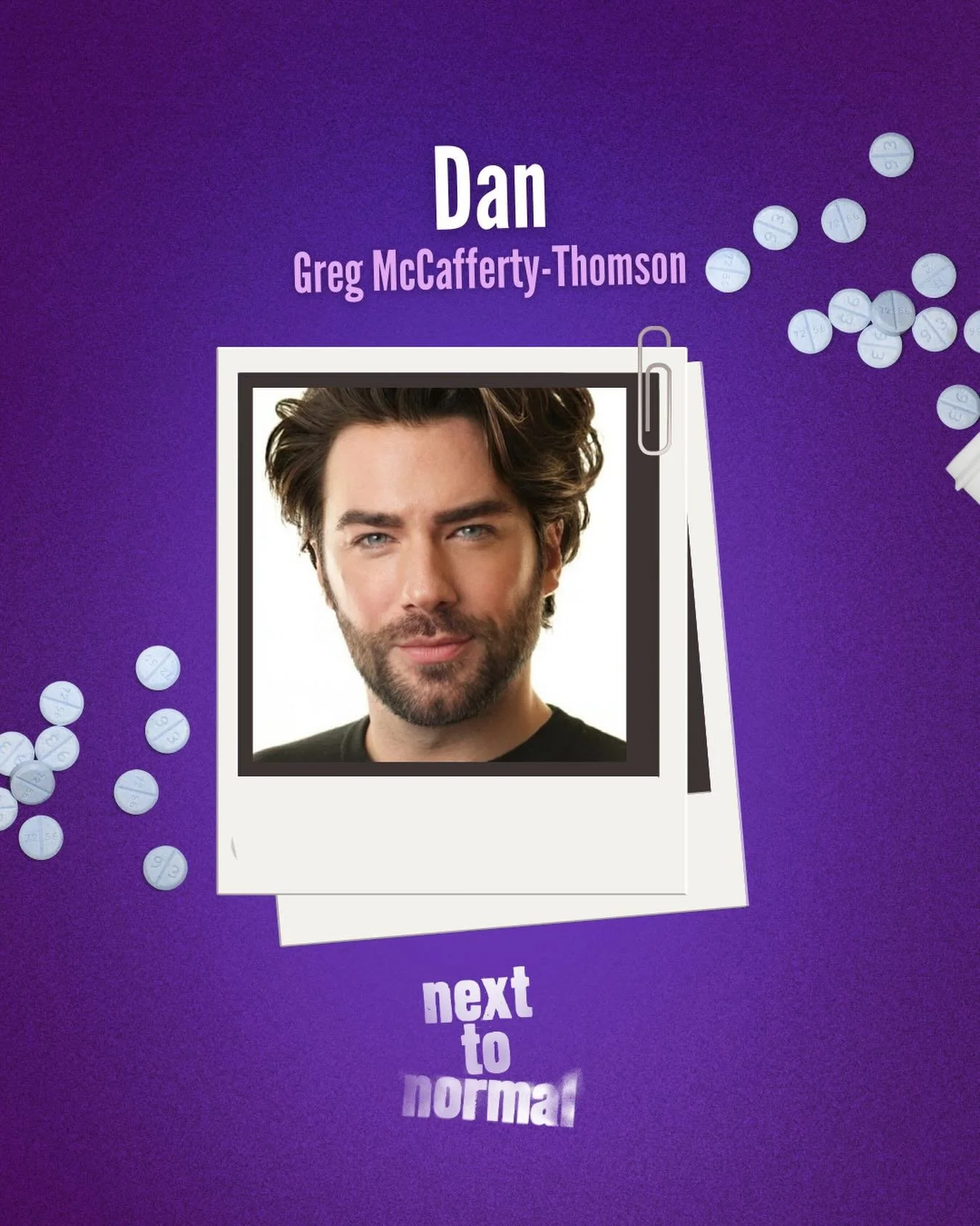 ✨ Meet Dan ✨

@greg.m.thomson plays our fabulous Dan. We asked him some questions&hellip;

🎭 Favourite Next to Normal song:
&ldquo;My favourite song changes almost daily at the moment, but right now I can&rsquo;t get enough of Make Up Your Mind / Ca