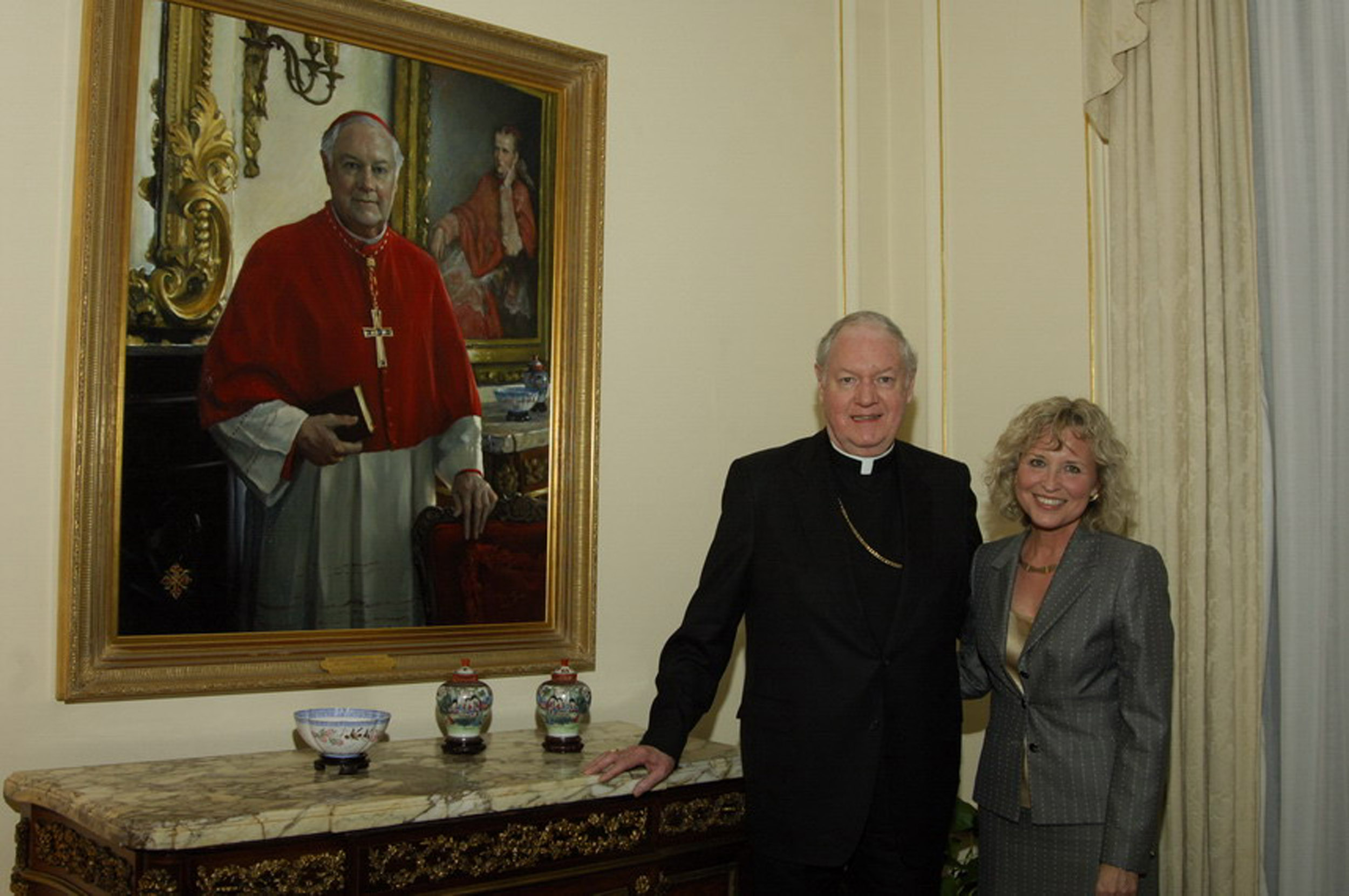 Cardinal McCarrick, Washington DC. 36" x 42". Commission