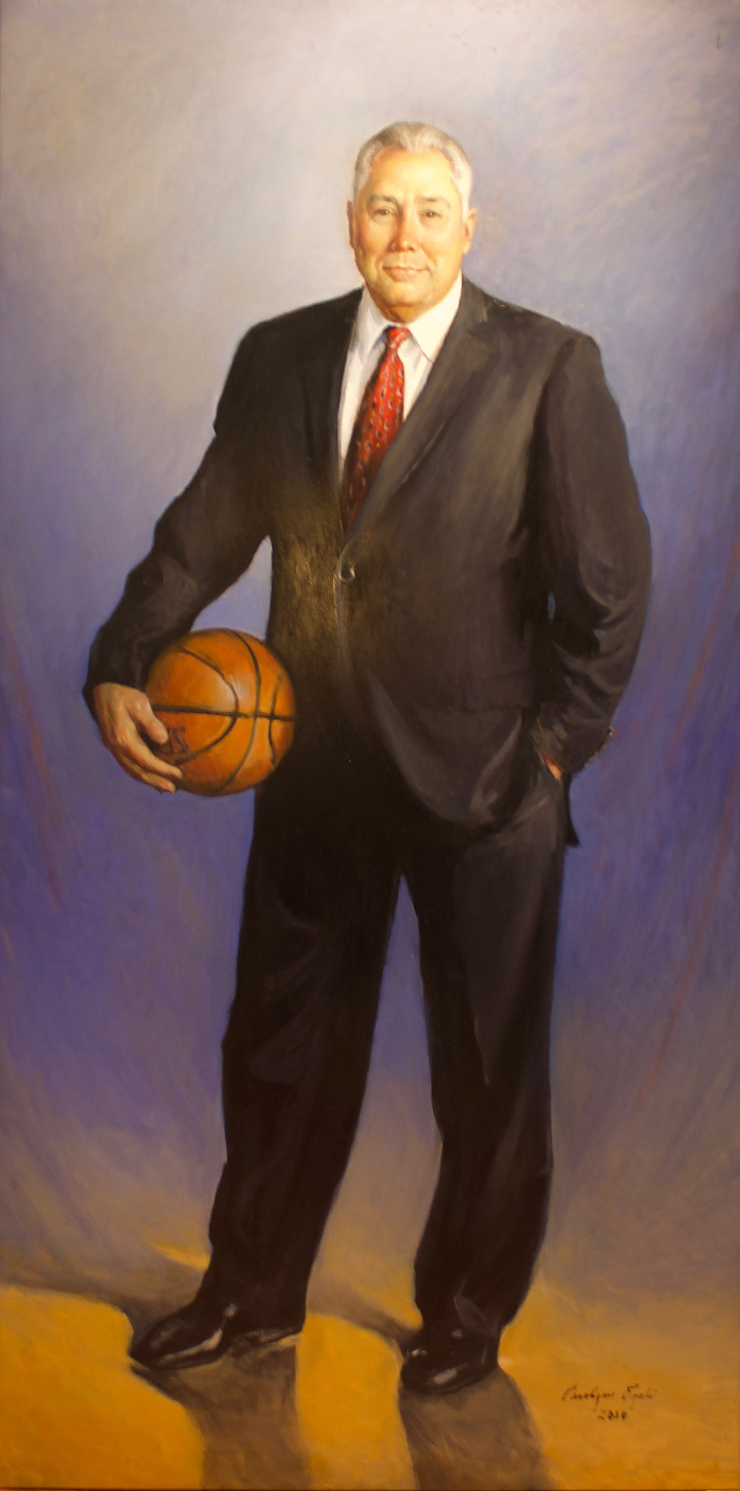 Mr. Mike O'Brien, 42" x 80". Commission