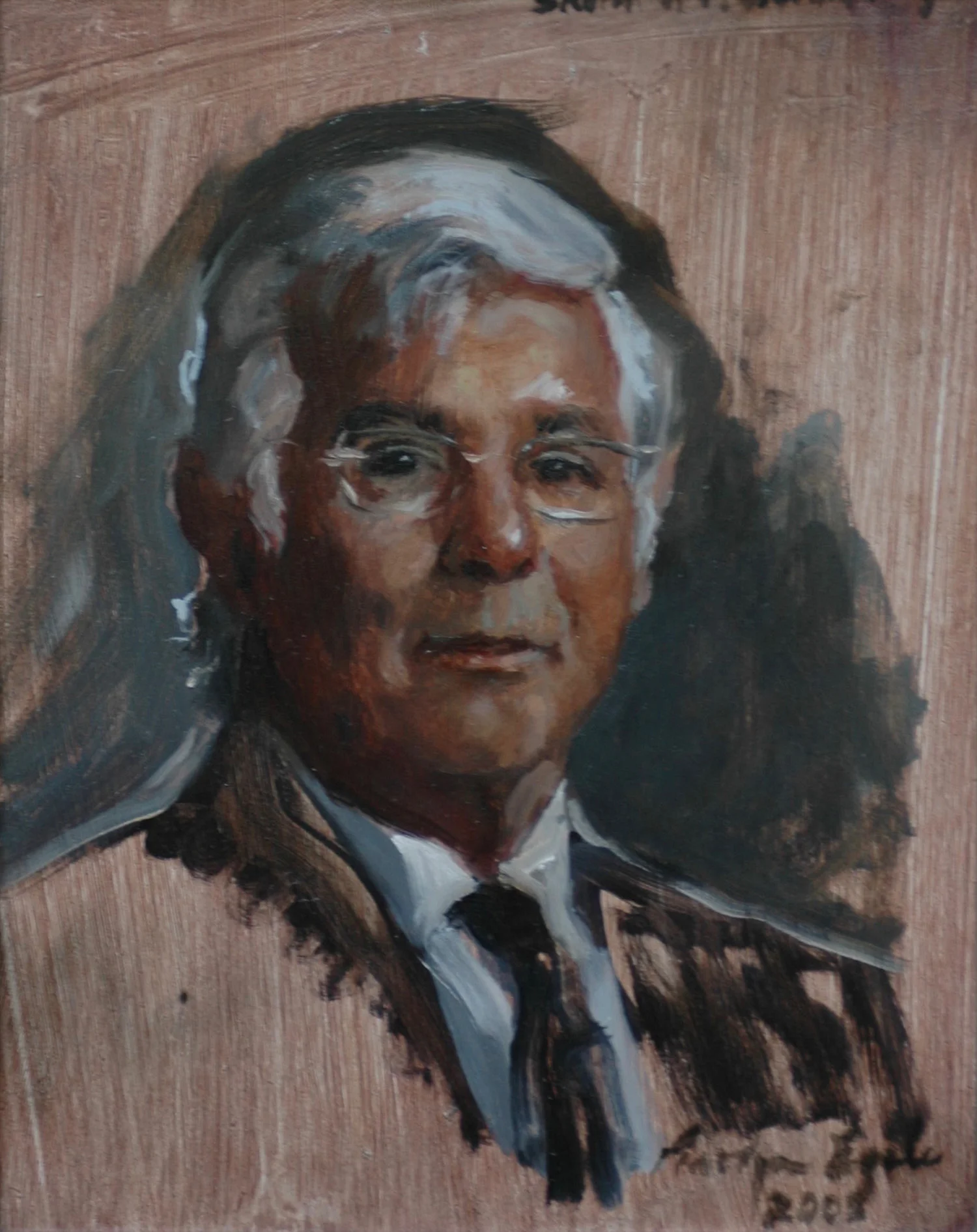 Study for Glendenning Portrait, NFS