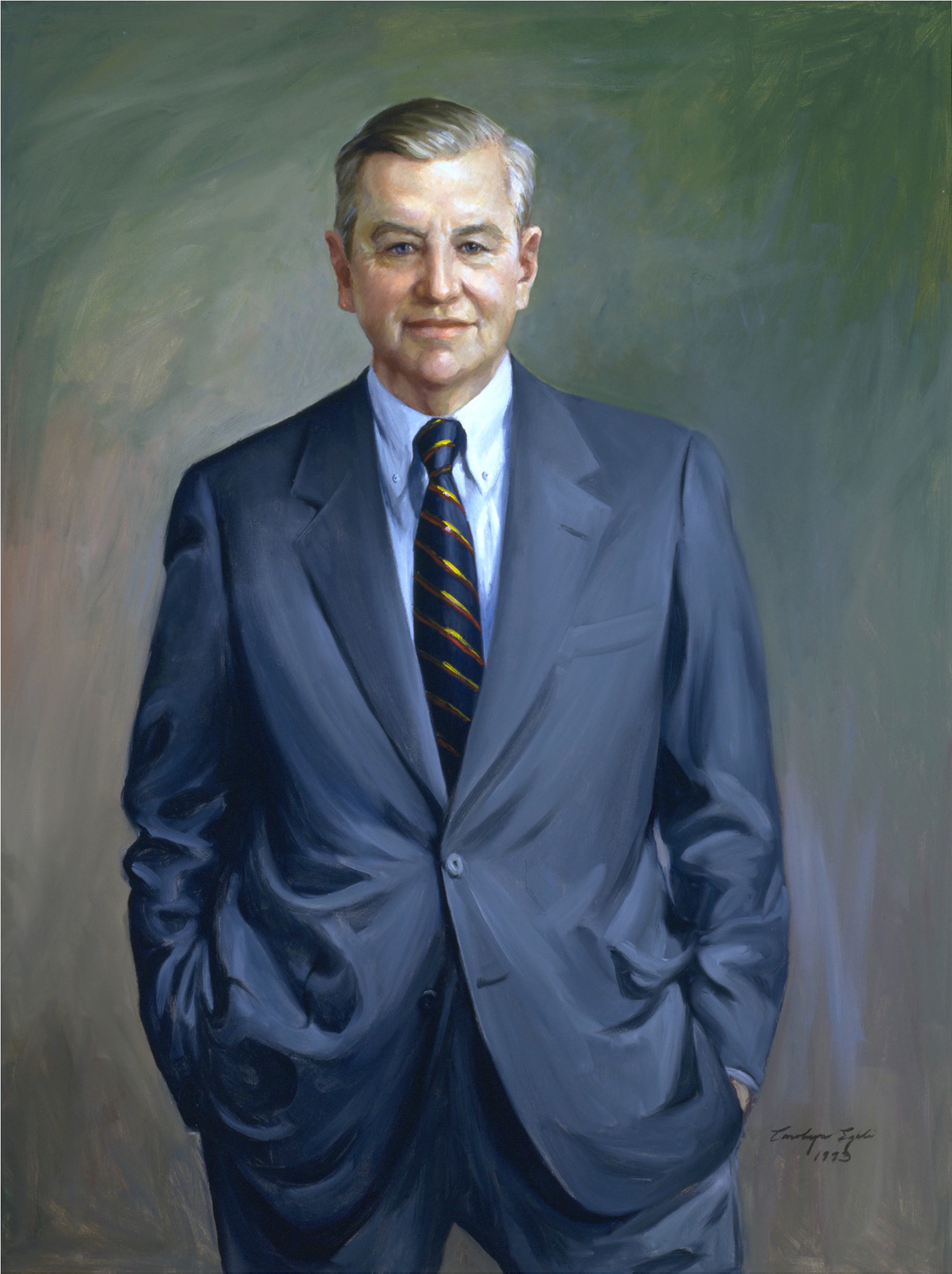 Maryland Senator Jay Frank Raley, 32" x 38". Commission.