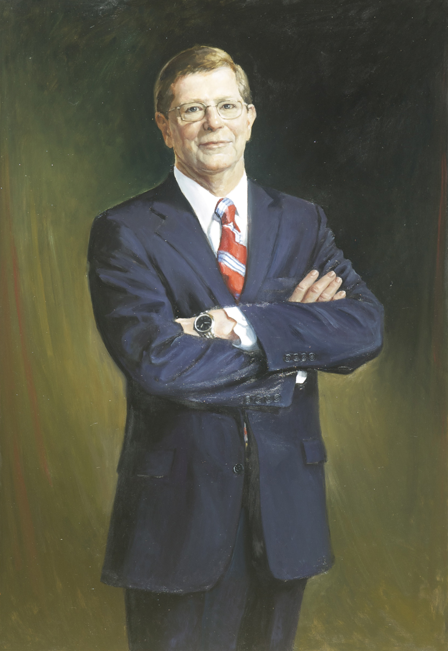 Mike Middleton, Pres. Community Bank of the Chesapeake, 30" x 50". Commission.