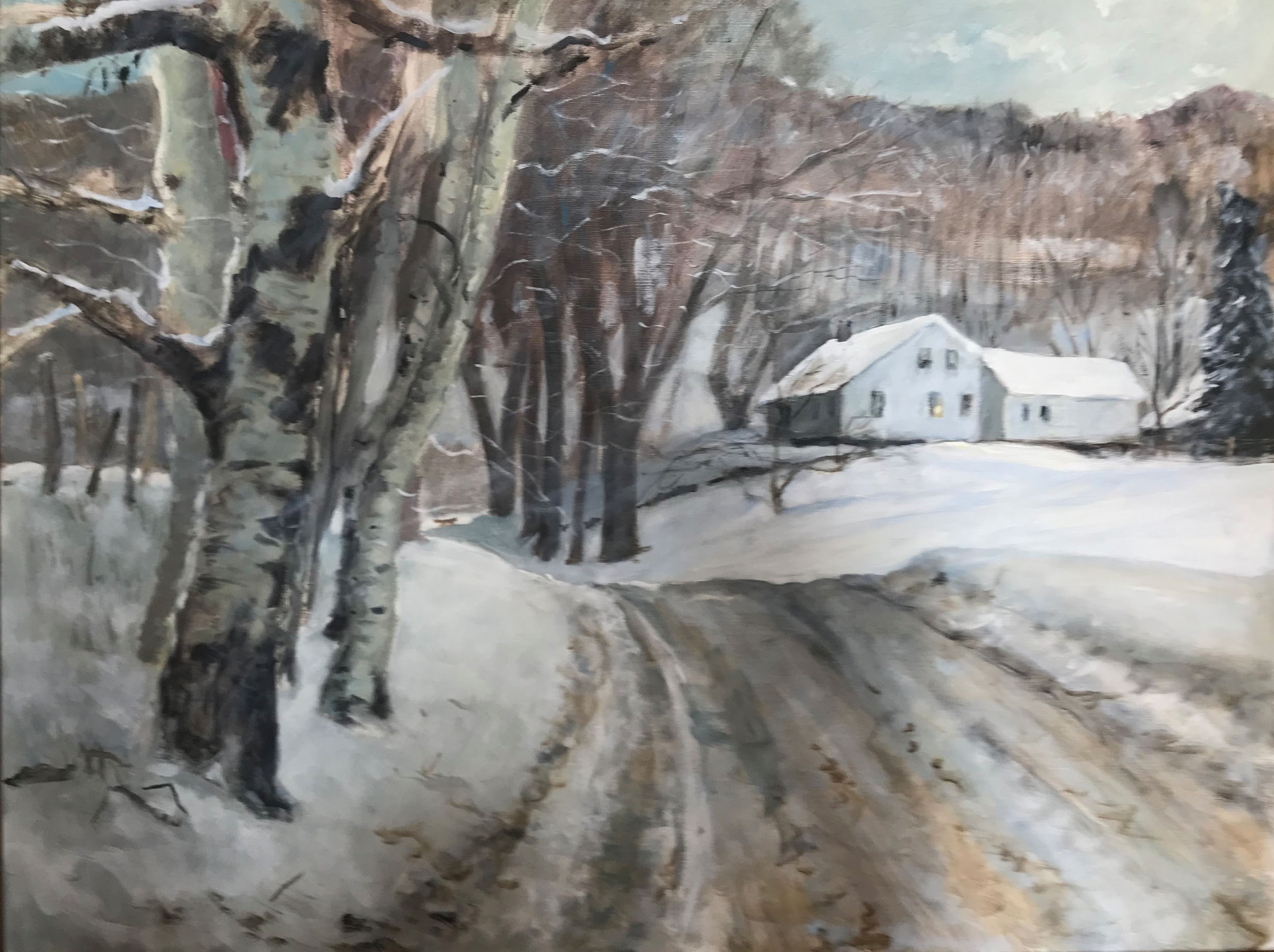 Winter Day 24” x 30”