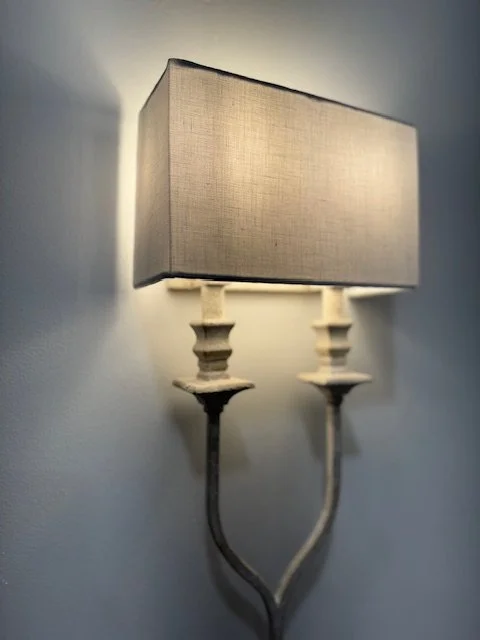 Rustic Cream Sconce